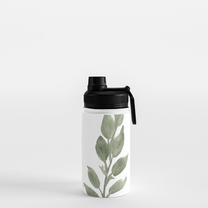 Leaf Water Bottle by Amanda Cook Creative