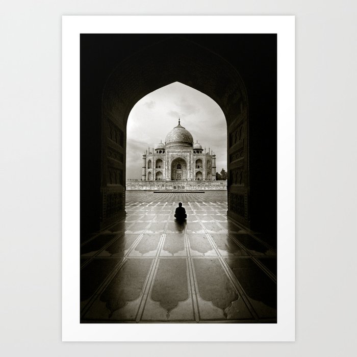 Taj Mahal (1) Art Print