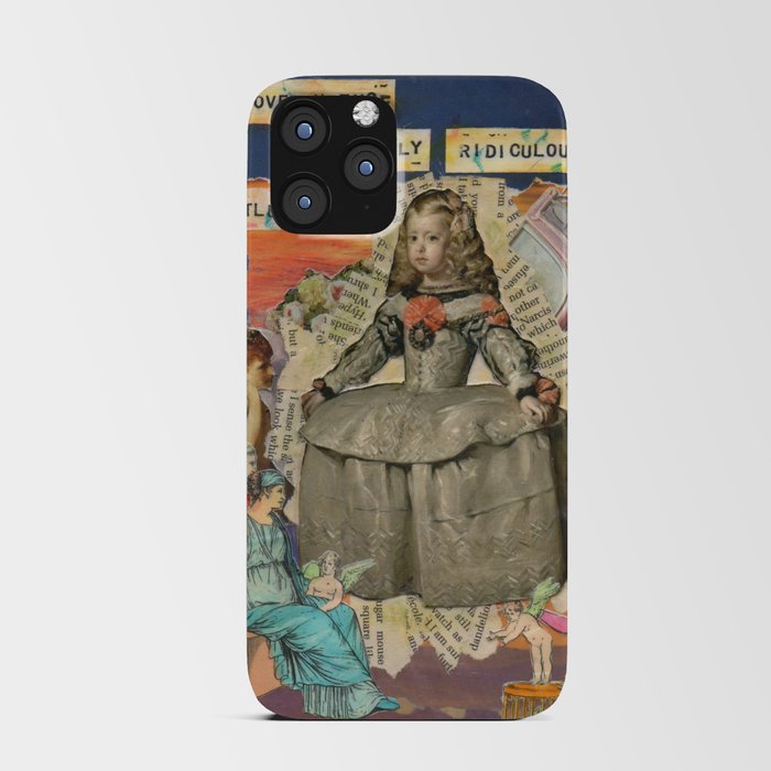 To Laugh at Oneself Collage iPhone Card Case