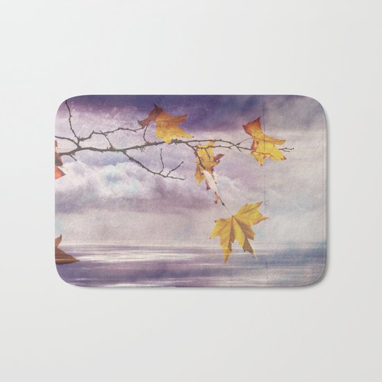 Faded Leaves - JUSTART © Bath Mat