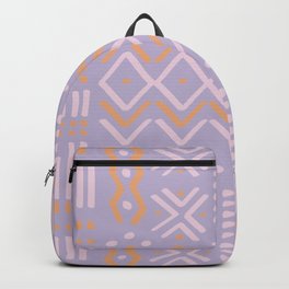   Lilac +  Sorbet Mudcloth Backpack