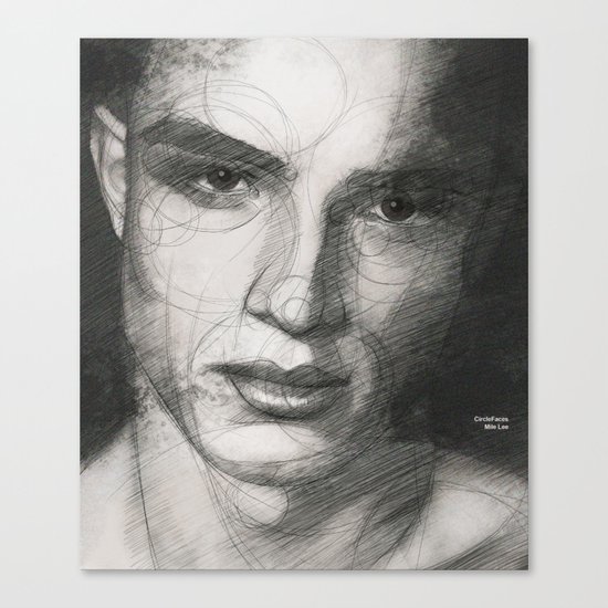 circlefaces Canvas Print