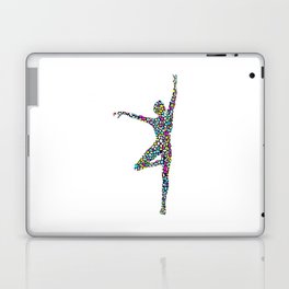 Stained Glass Ballet Laptop Skin