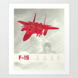 F-15 Art Print