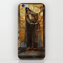 La Salammbô à la Klimt by Georges-Antoine Rochegrosse. iPhone Skin