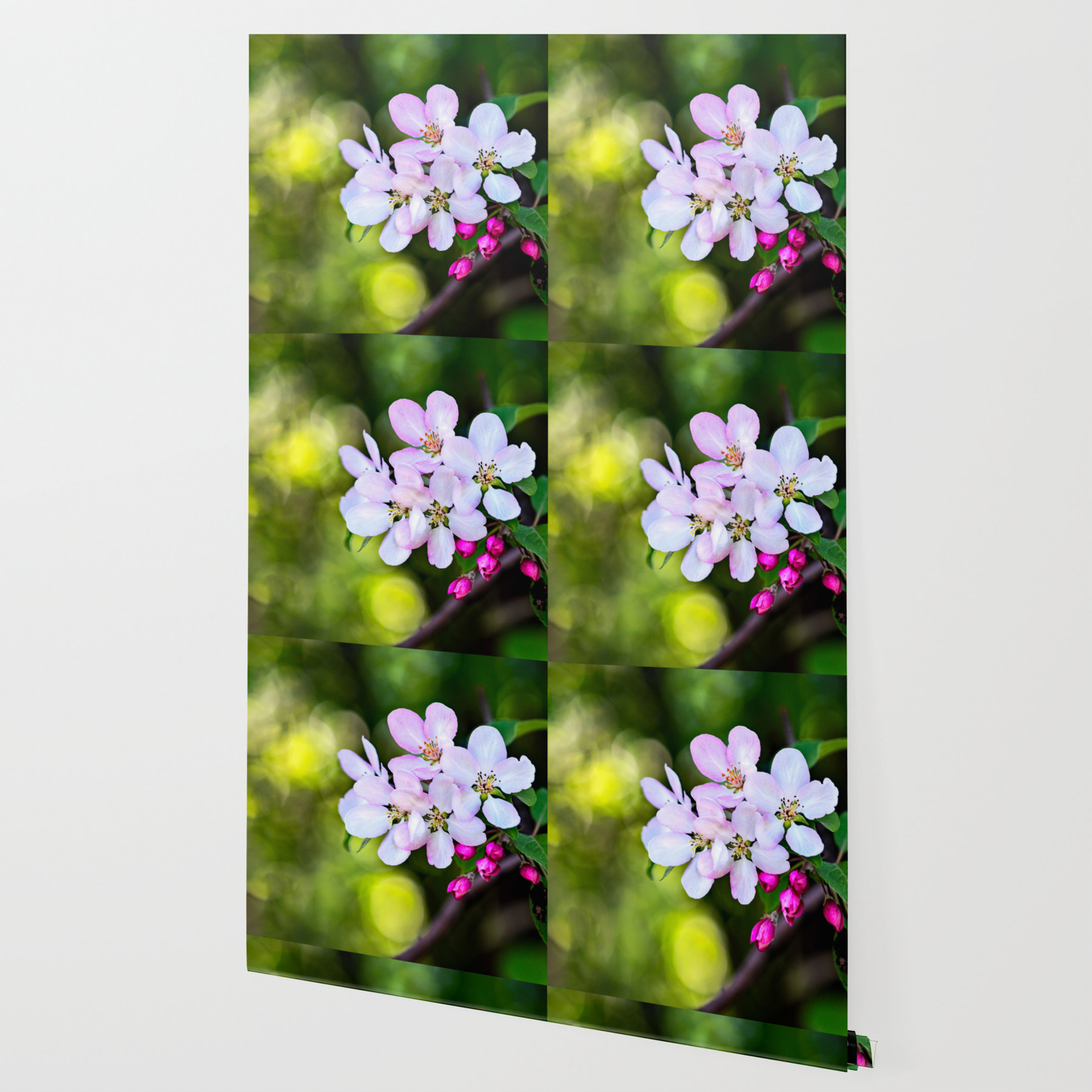 Beautiful Crab Apple Flowers Wallpaper By Digital2real Society6