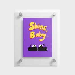 Shine Baby Floating Acrylic Print