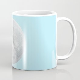WHITE MOON + BLUE SKY Coffee Mug