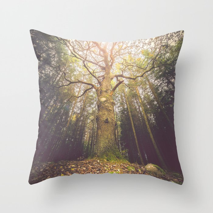 The taller we are Throw Pillow