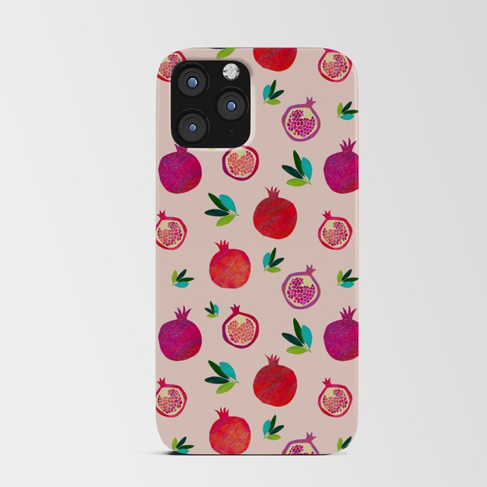 Pomegranate Blush iPhone Card Case