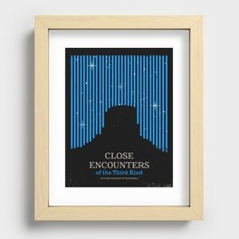 Close Encounters of the Third Kind Minimal Movie Poster Recessed Framed Print