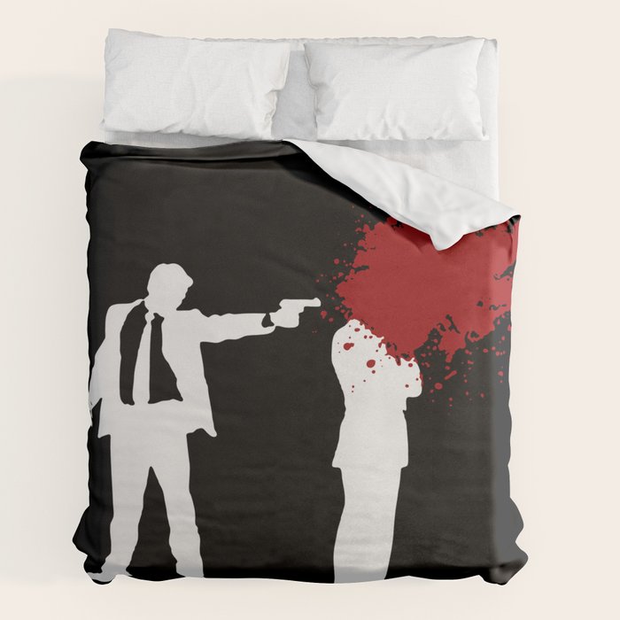 Point Blank Duvet Cover By Brutalitees Society6 - What Is The Point Of Duvet Covers