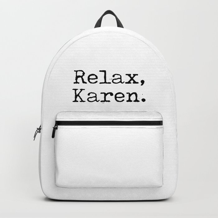 Karen backpack best sale