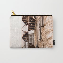 Spiral Staircase in Athens #1 #wall #art #society6 Carry-All Pouch