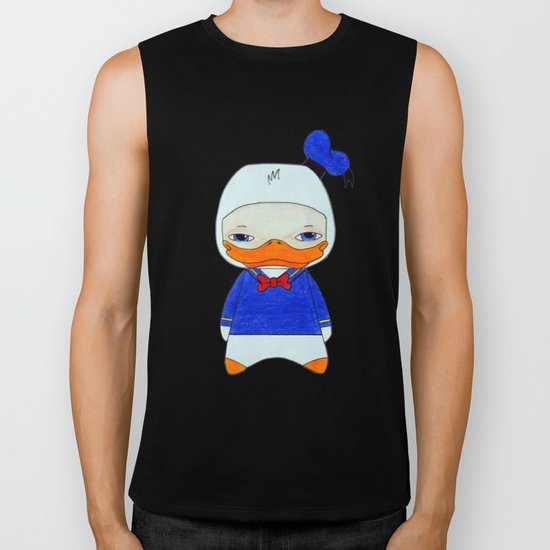 A Boy - Donald Duck Biker Tank