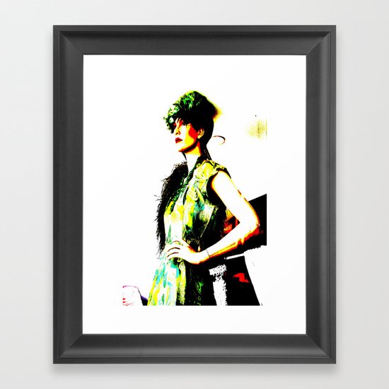 Vintage: Bea Framed Art Print
