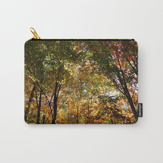 Through the Trees in October Carry-All Pouch