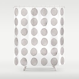 Drops: Six by Six Shower Curtain