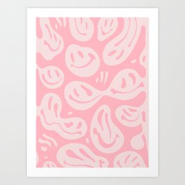Pinkie Melted Happiness Art Print