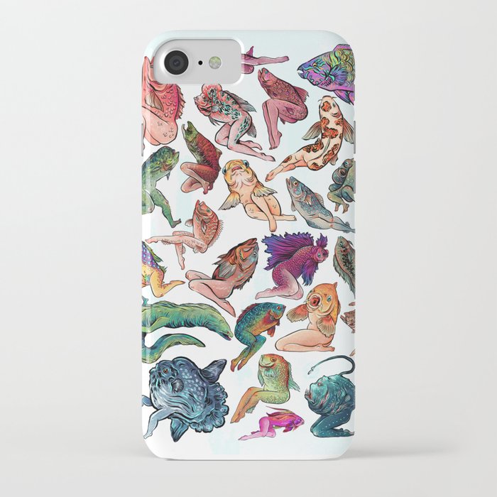 reverse mermaids iphone case