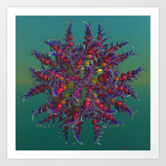Atomic Design Art Print