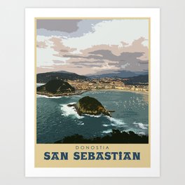 San Sebastian Art Print