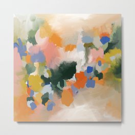 Spring colours-abstract Metal Print