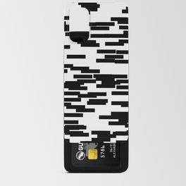 Brick Vintage Pattern in Black and White Android Card Case