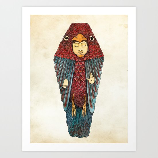Fly like an egyptian Art Print