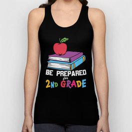 Be Prepared For 2nd Grade Unisex Tank Top