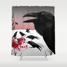 Blood Splatter Shower Curtains Society6