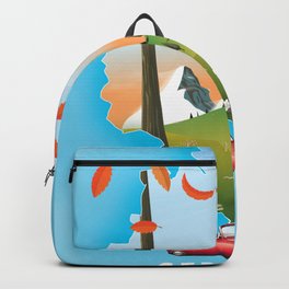 Germany Travel poster Backpack