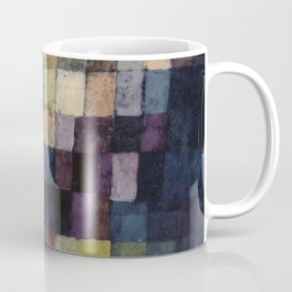 Jewel Tone Cubism Geometric Design Mug