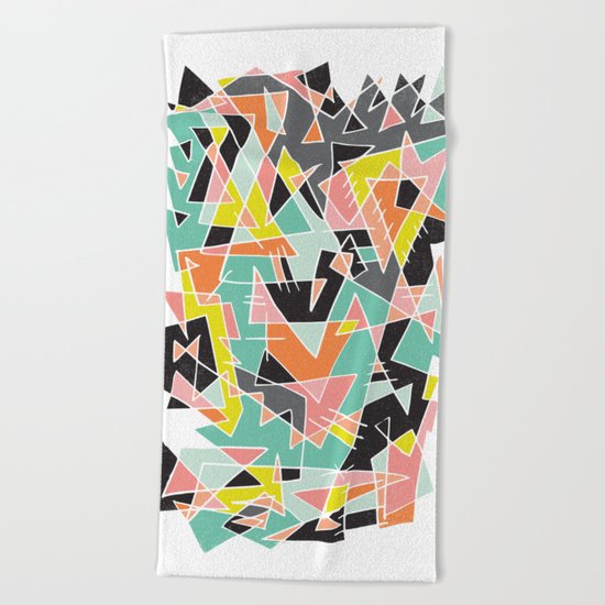 ABSTRACT 3 Beach Towel