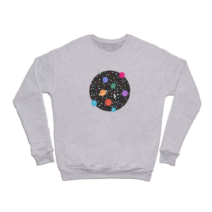 Astrology Pattern Crewneck Sweatshirt