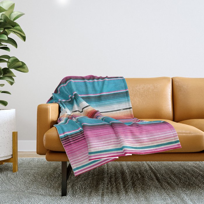 Serape throw online blanket