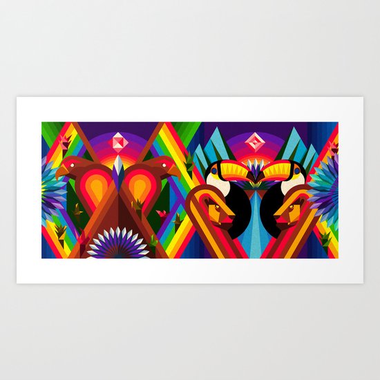 AMERICAN TASTE III Art Print