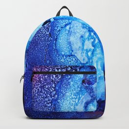 Galaxy Backpack | Pink, Abstract, Modern, Night, Vast, Relax, Space, Dots, Celestial, Contemporary 