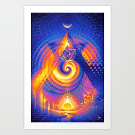 The Great Attractor Art Print