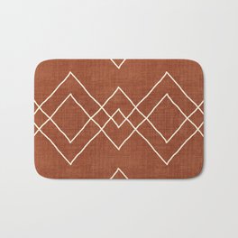 Burntorange Bath Mats For Any Bathroom Decor Style Society6