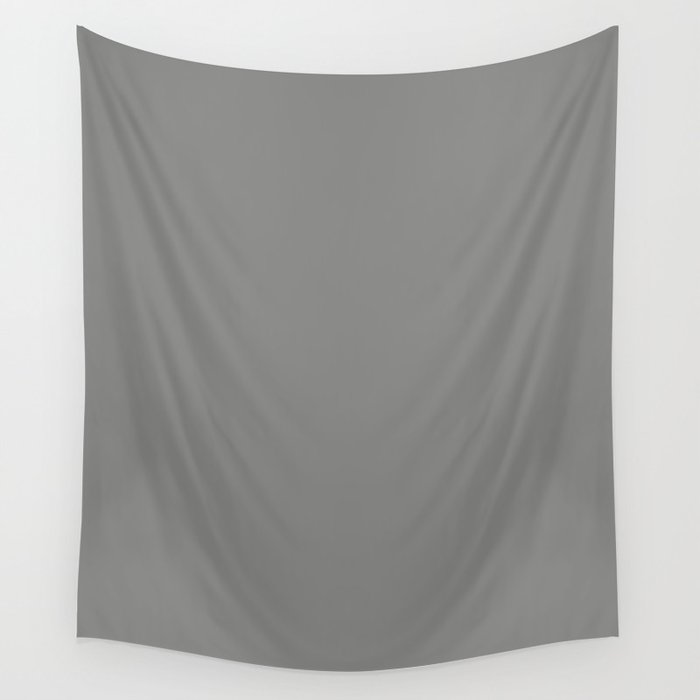 Battleship Grey -solid color Wall Tapestry