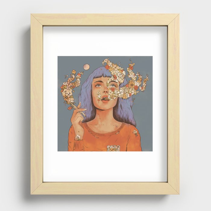 High On Life Recessed Framed Print