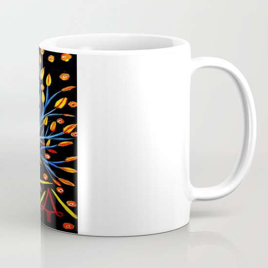Blue tree/abstract Coffee Mug