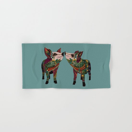 pig love jade Hand & Bath Towel