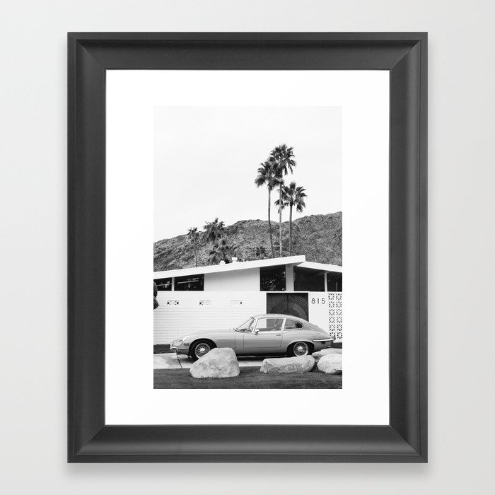 Palm Springs Ride II Framed Art Print
