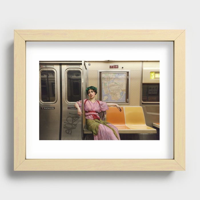 Ladies Who Commute III Recessed Framed Print