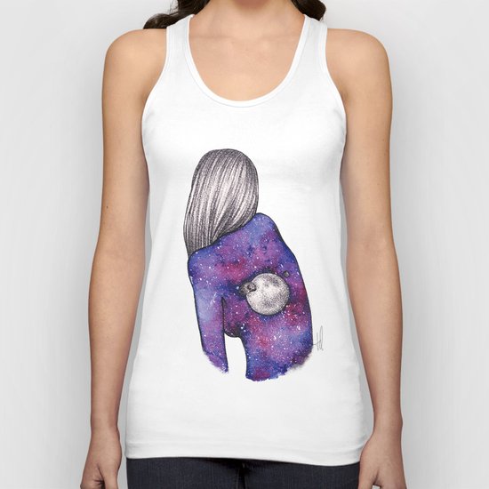 Every person is a world III Unisex Tank Top