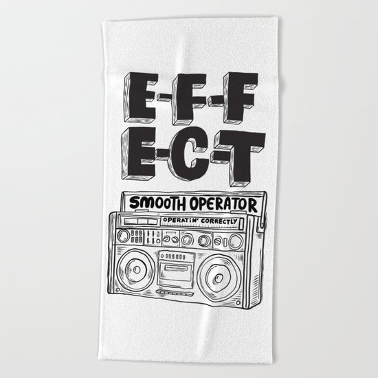 Smooth operator Beach Towel