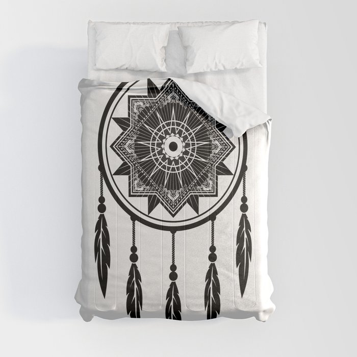 NATIVE ART GEOMETRY | INDIGENOUS AMULET Comforter