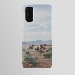 Running Horses Android Case